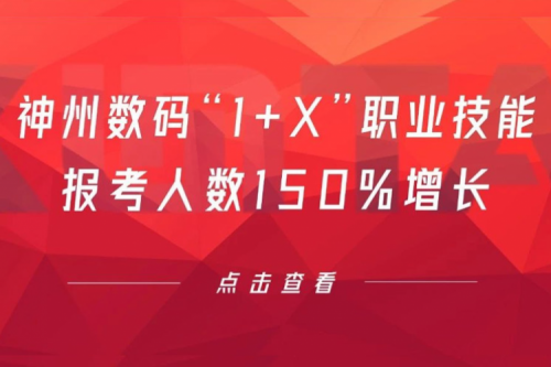 行业实践丨用新技能武装自己！九游ninegame数码“1+X”职业技能报考人数150%增长